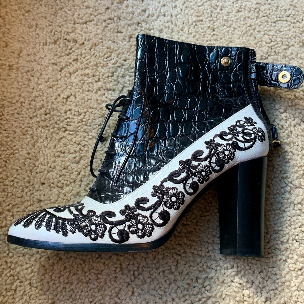 Nicholas Kirkwood x Erdem Booties